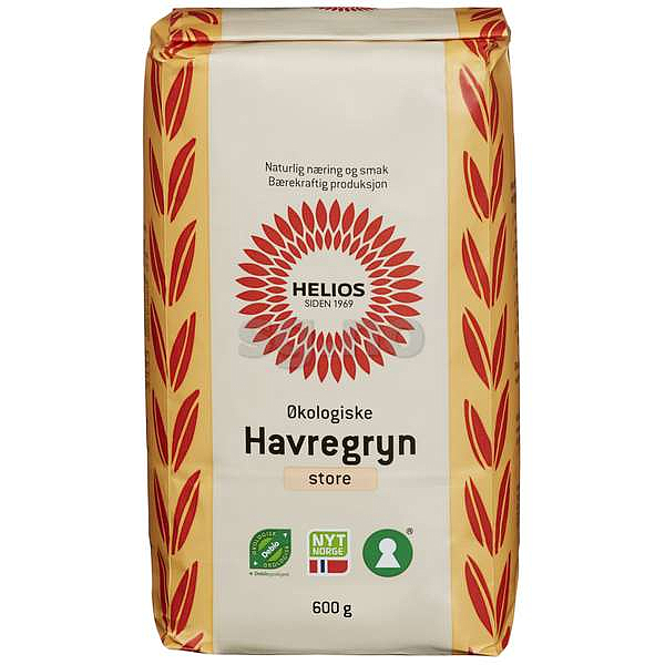 Havregryn store økol.   600g