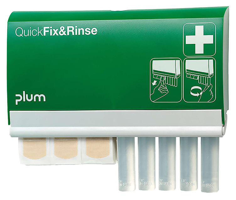 Quickfix&rinse førstehjelp   stk