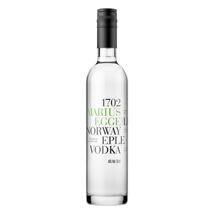 Egge gård vodka med eple   40%   50cl