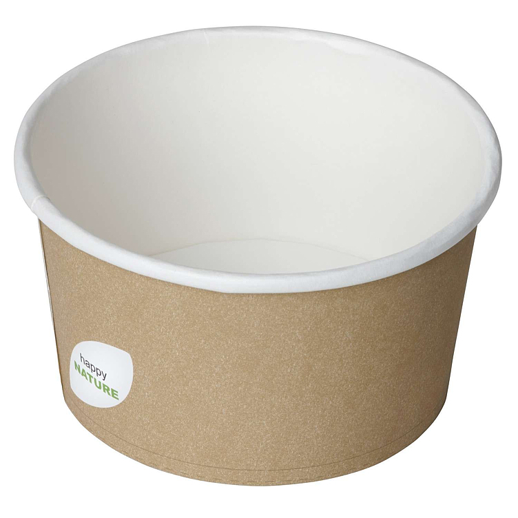 Suppebeger kartong 400ml ecoecho   50stk