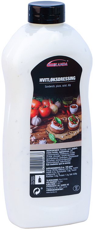 Hvitløksdressing  900ml