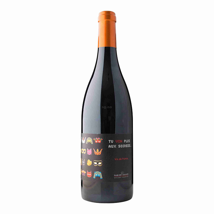 Fabien jouves tu vin plus aux soirees  2021   12,5%  75cl
