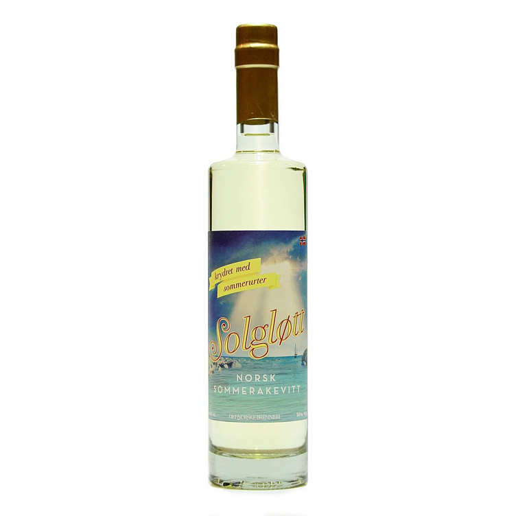 Solgløtt sommerakevitt   38%   50cl