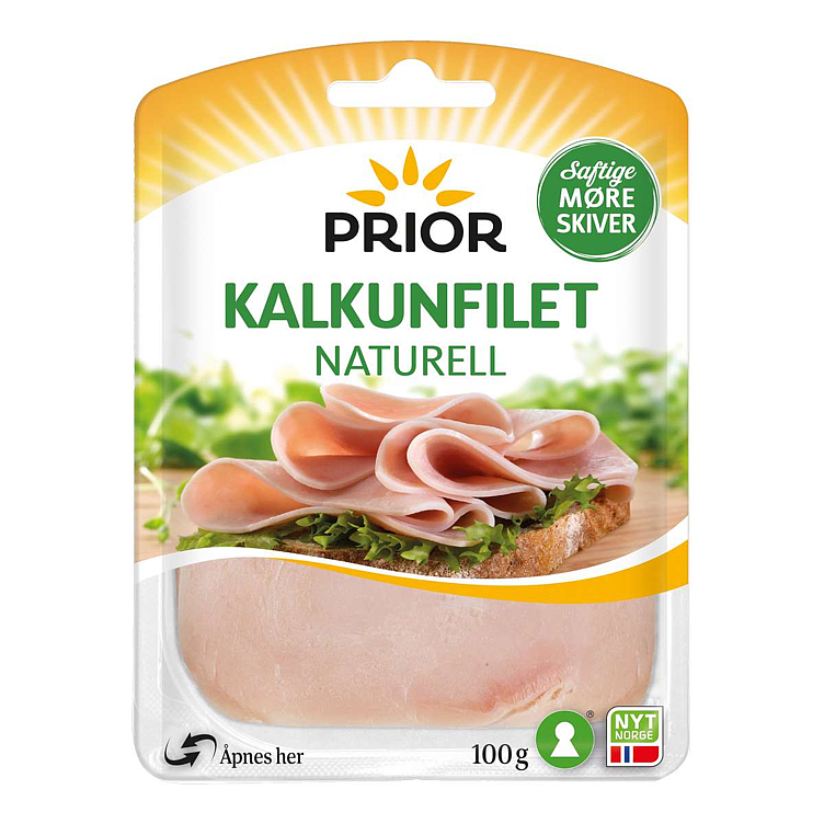 Kalkunfilet 87% skivet   100g