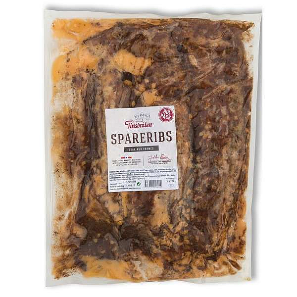 Spareribs kokt marinert    8xca1,3kg  kg