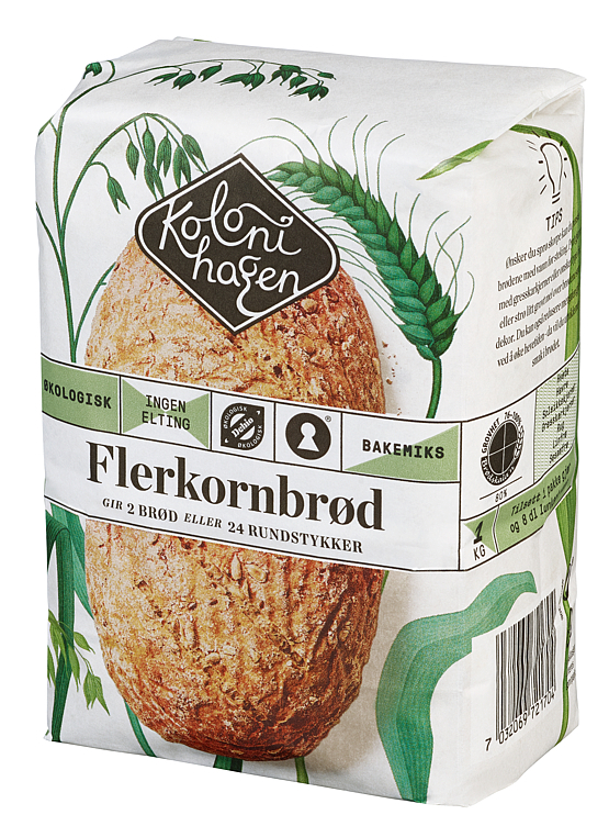 Bread mix 7-grain ecol.   1kgm
