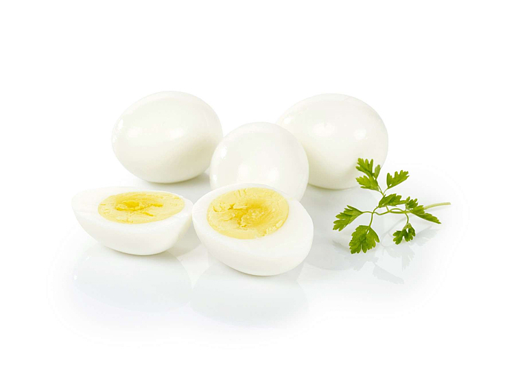 Egg økol. m kokte skrelte  i lake   3,75kg