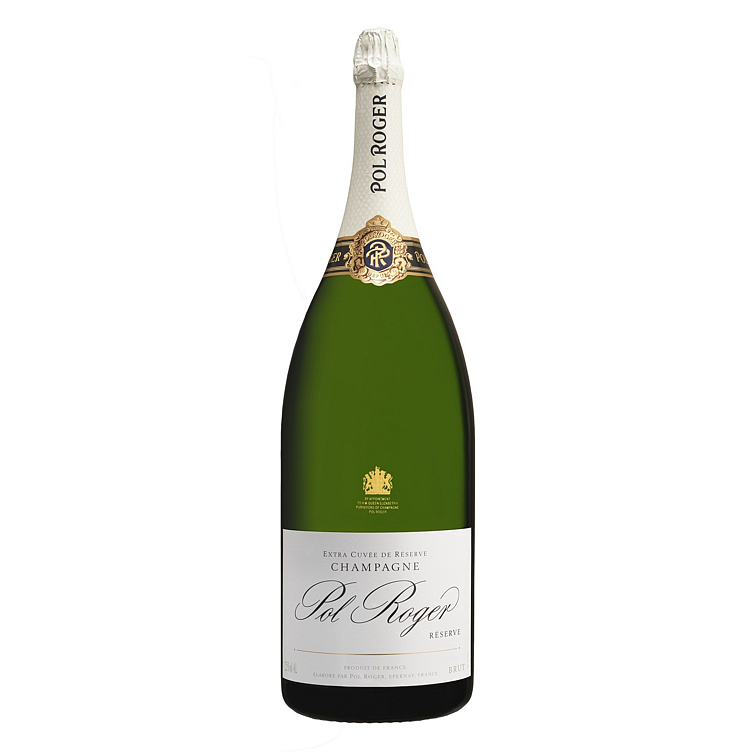 Pol roger brut reserve mathusalem   12,5%  6l