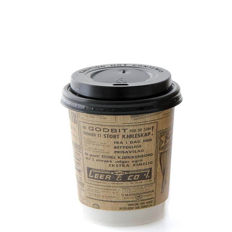 Avisserien kaffebeger dw 8oz 25cl   500stk