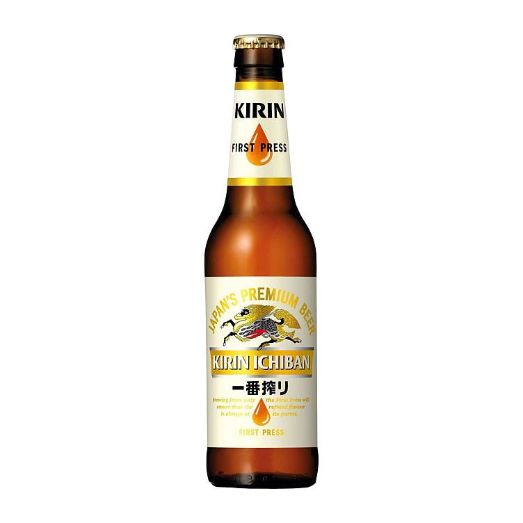 Kirin ichiban   4,6%   24x33cl