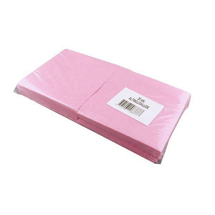 Klut non woven 38x40 rosa  20stk