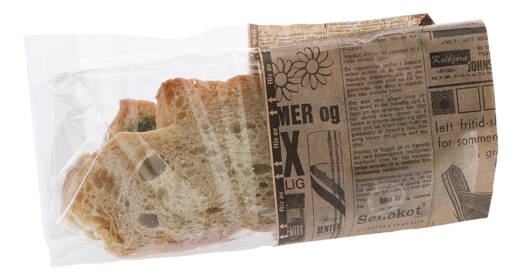 Avisserien snackbag str l 21x13cm  1000stk