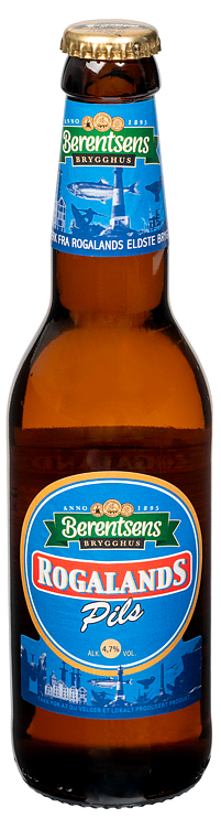 Berentsens rogalands pils fl.   4,7%   24x33cl