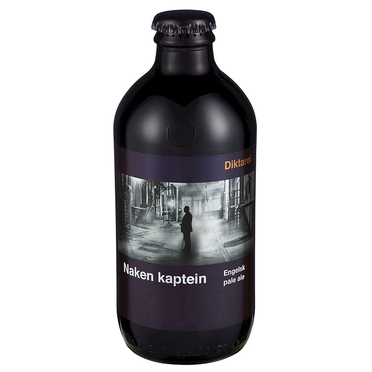 Voss fellesbryggeri naken kaptein   4,7%   24x33cl