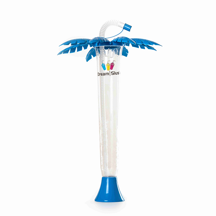 Dream slush yard palme blå 0,4l   108stk