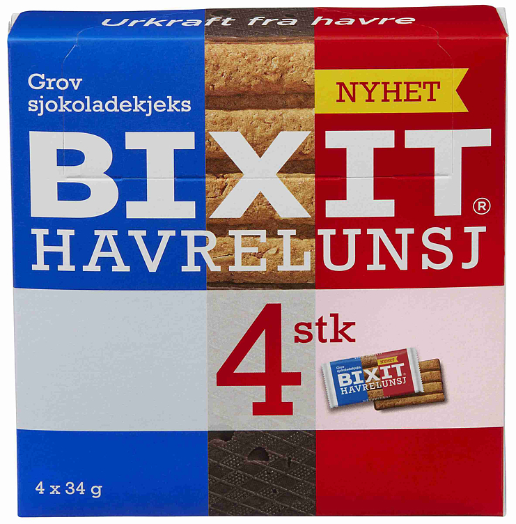Havrelunsj 4pk   136g
