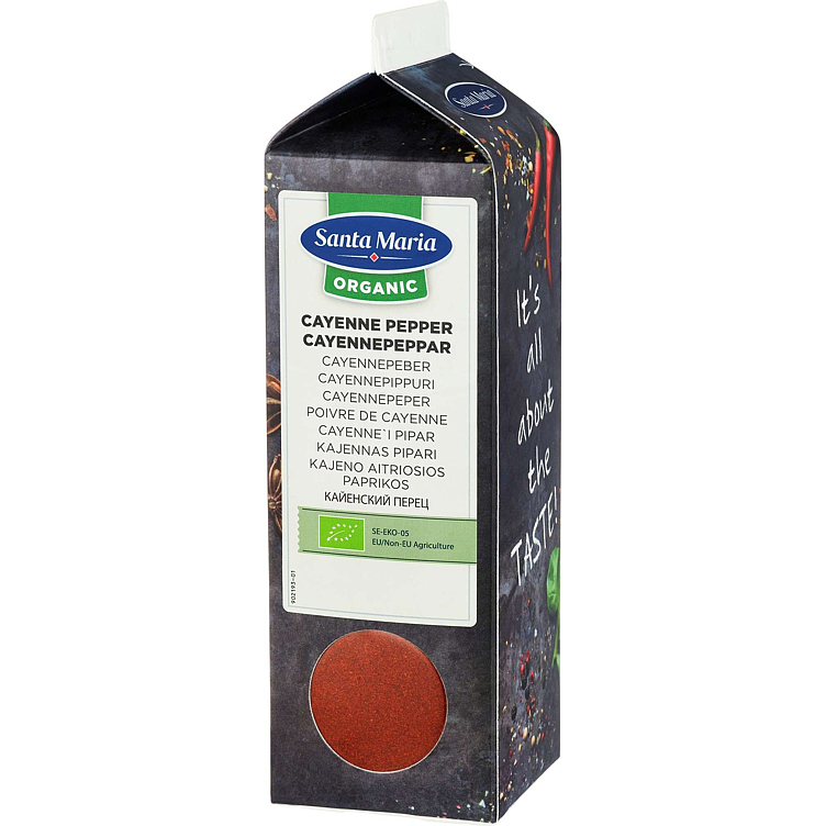 Cayennepepper økol.    530g