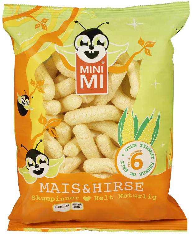 Skumpinner mais & hirse   40g