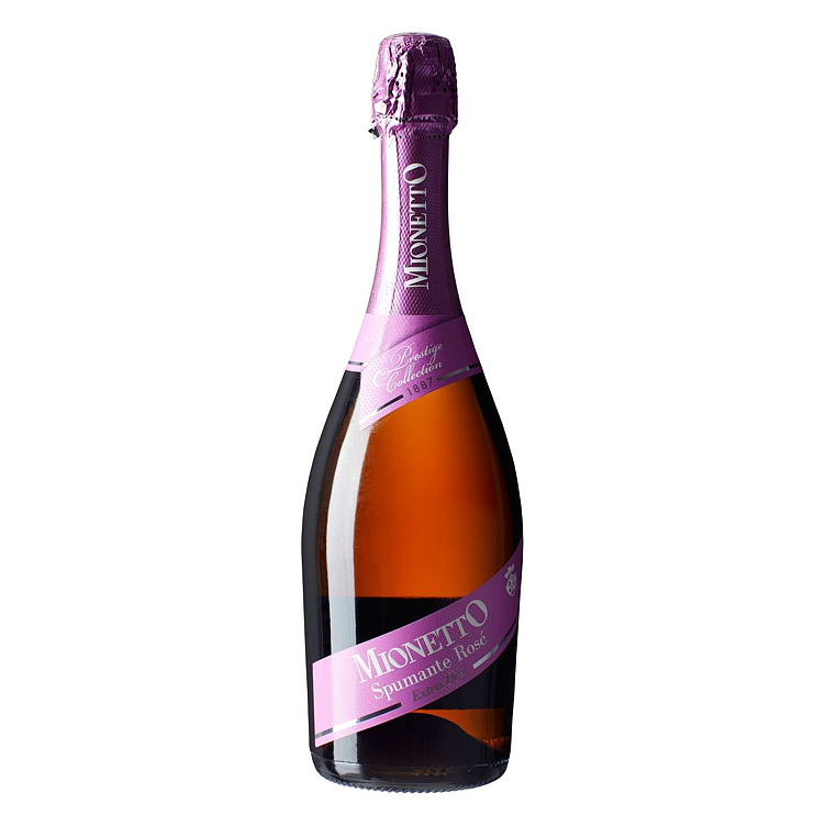 Mionetto spumante rosé extra dry   11,5%   75cl