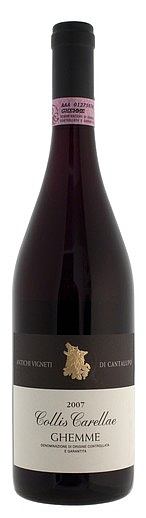 Cantalupo ghemme collis carellae   13,5%   75cl