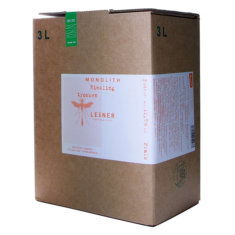 Leiner monolith riesling trocken bib   12%   3l