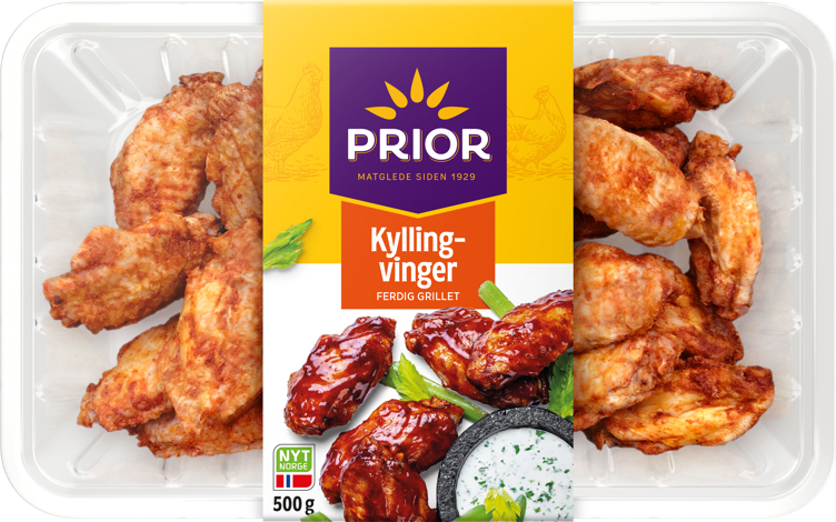 Kyllingvinger grillet 500g
