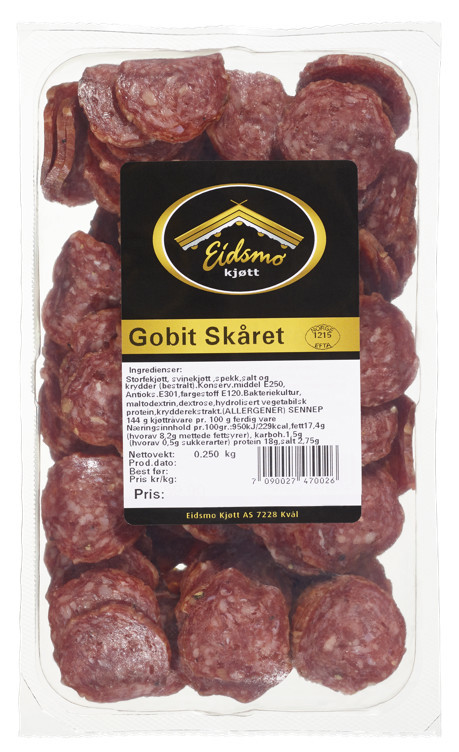 Gobit skåret   250g