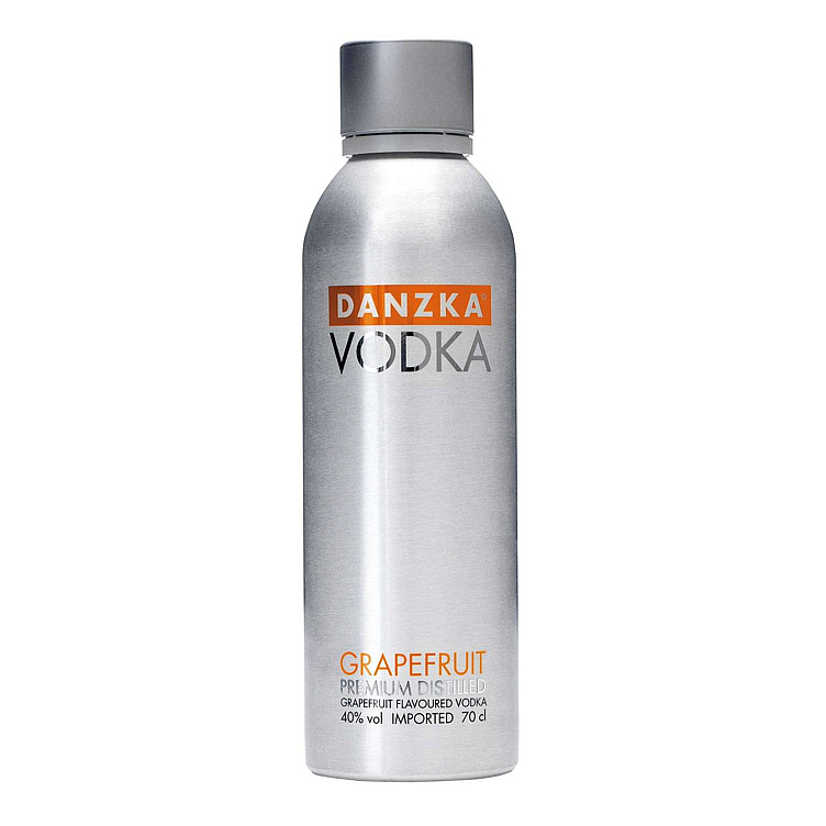 Danzka vodka grapefruit   40%   70cl