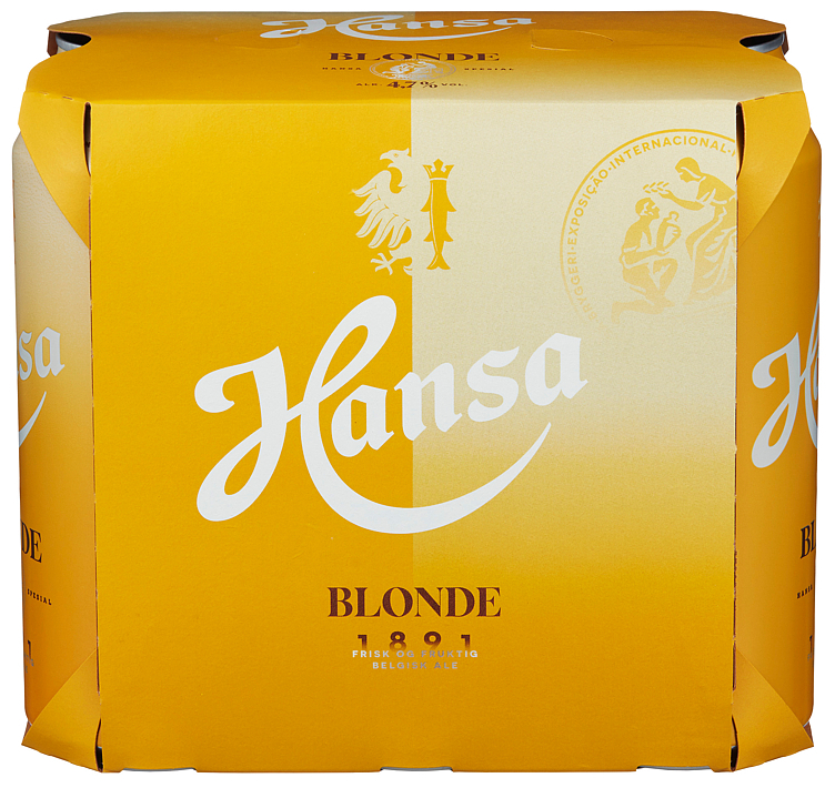 Hansa spesial blonde bx   4,7%   24x50cl