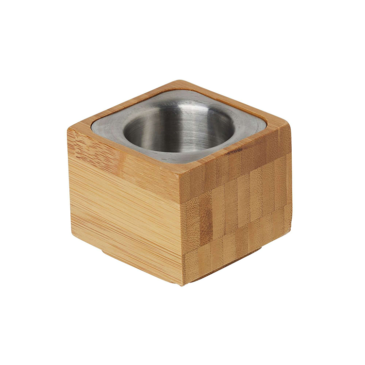 Lysholder 51x60mm bamboo  1stk