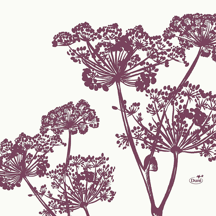 Serviett 3lags 33cm yarrow   50stk