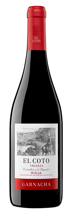 El coto crianza garnacha   14,5%   75cl