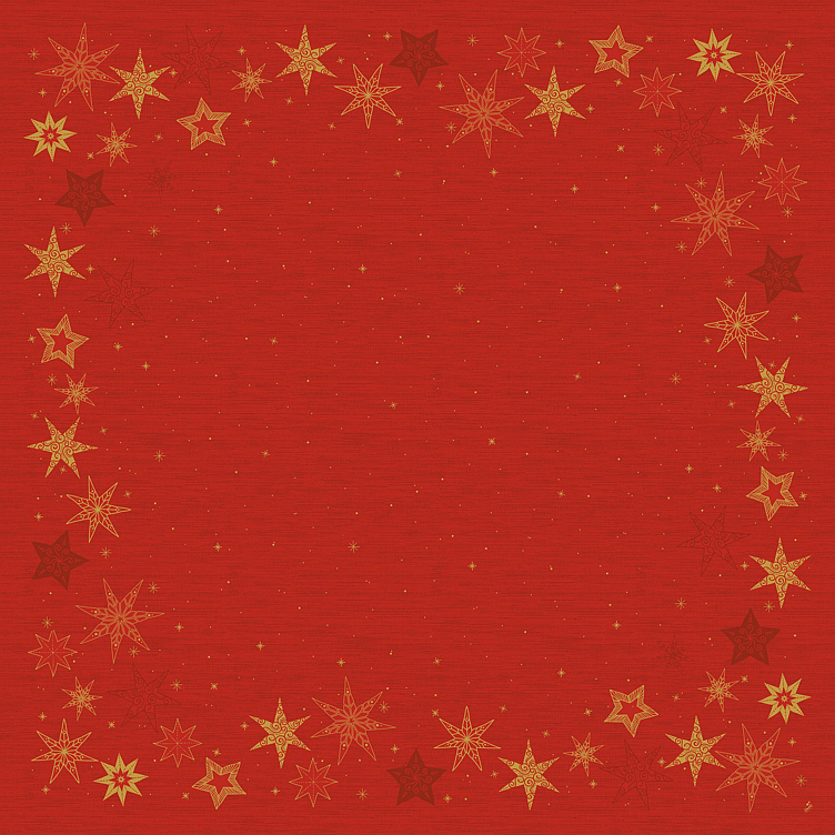 Duk dunicel 84x84cm star stories red   20stk