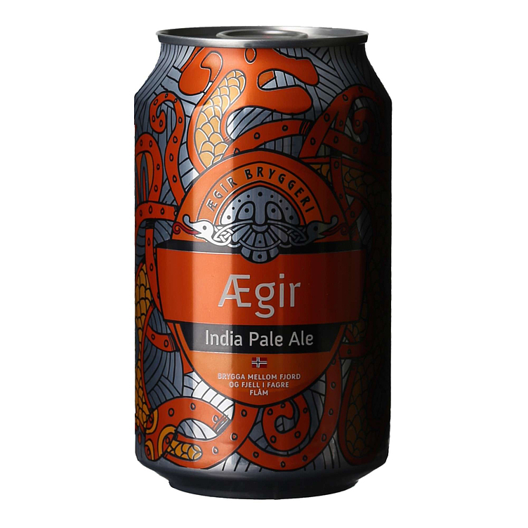 Ægir india pale ale   6,5%   24x33cl