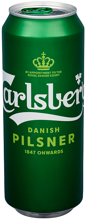 Carlsberg pilsner 6pk bx   4,5%   24x50cl