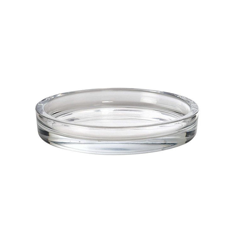 Lysplate glass 20x114mm base klar  stk