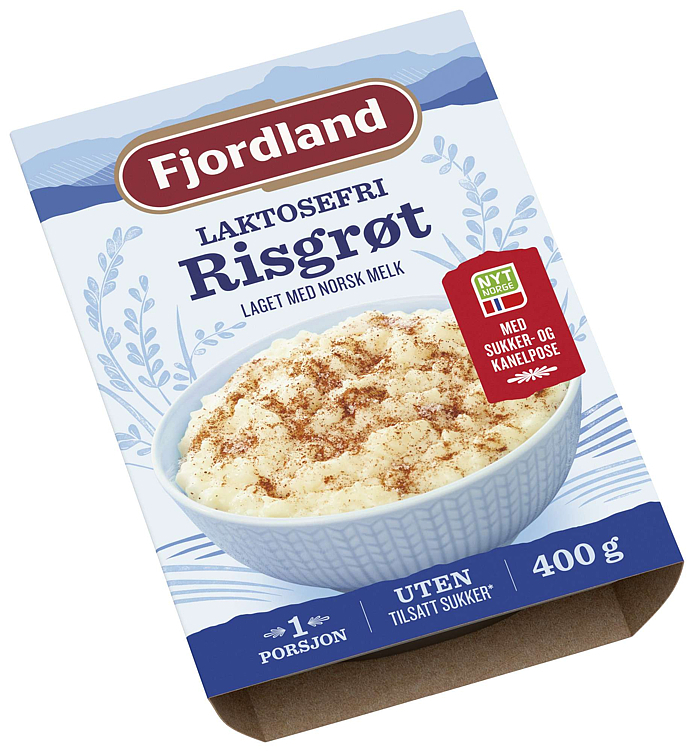 Risgrøt med sukker og kanelpose laktosefri  400g