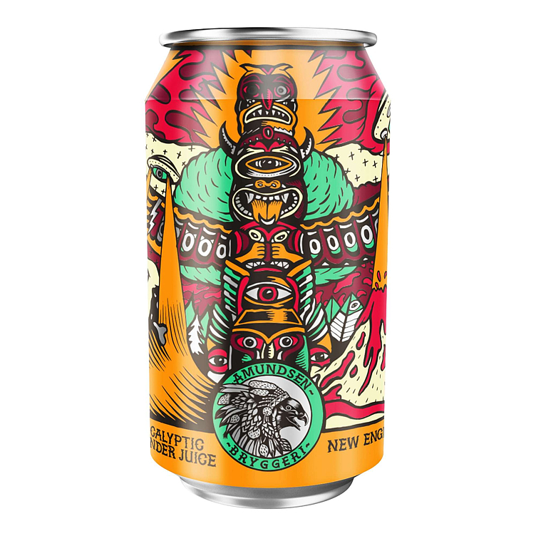 Amundsen apocalyptic thunder juice ipa  6,5%  24x33cl