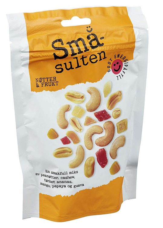 Småsulten nøtter & frukt 180g