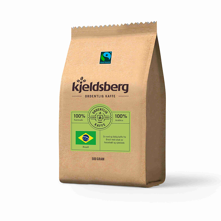 Kaffe brasil finmalt fairtrade 12x500g