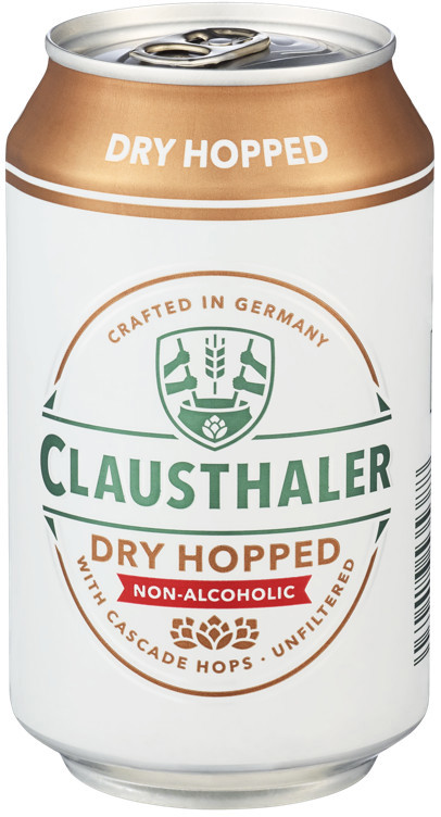 Clausthaler dry hopped bx   24x33cl