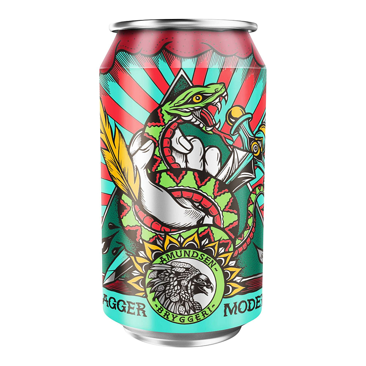 Amundsen ink & dagger modern day ipa  6,5%  24x33cl