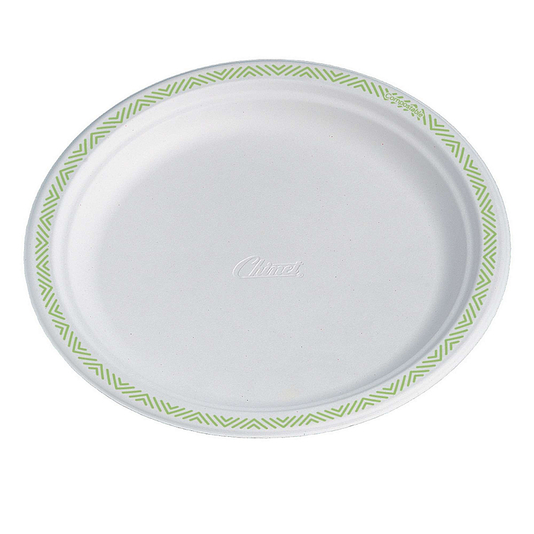 Miljøtallerken great to go resirkulerbar 24cm   50stk