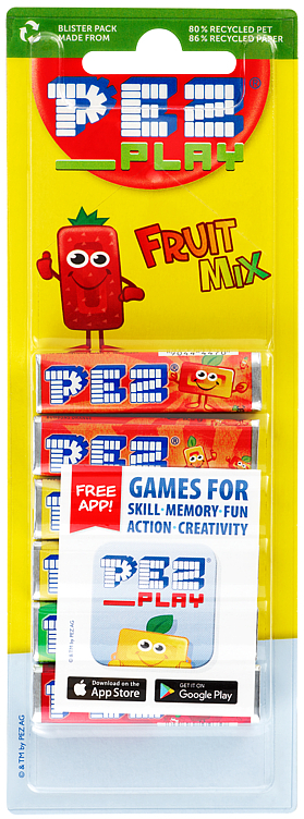 Pez refil 6pk   51g