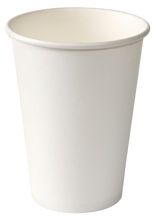 Pappbeger 21cl hvit 50stk