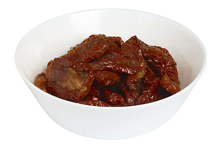 Soltørket hel tomat i olje    1kg