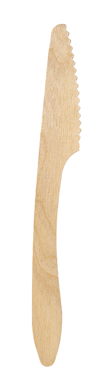 Kniv vokset tre 190mm   100stk
