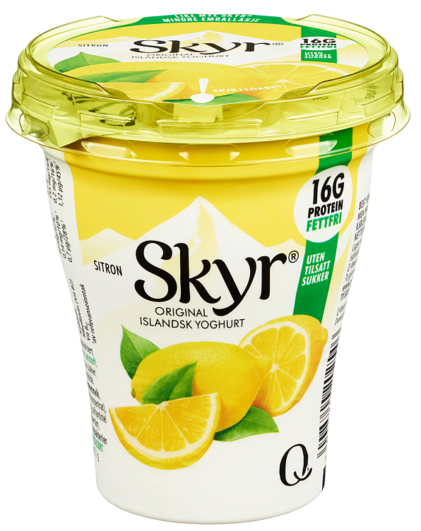 Skyr sitron beg   160g