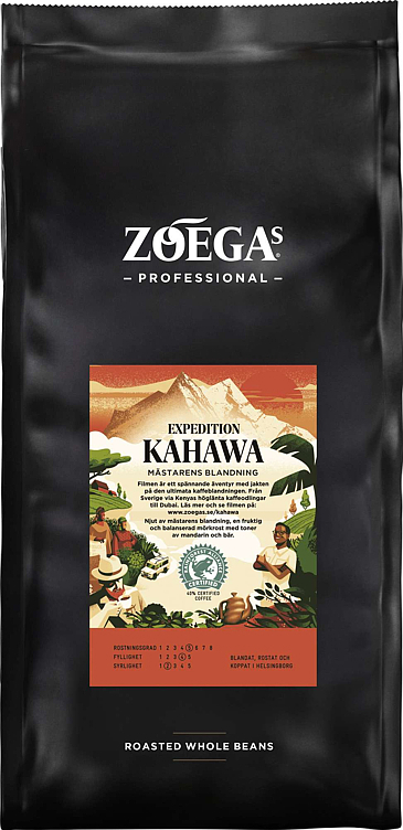 Zoegas kahawa hele bønner 750g