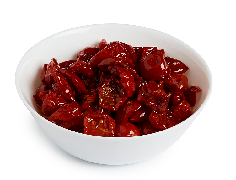 Halvtørkede cherrytomater i olje   1500g